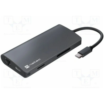Hub USB; HDMI socket,RJ45 socket,USB A socket x3,U
