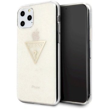 Guess GUHCN58SGTLGO Glitter Triangle Aizsargapvalk
