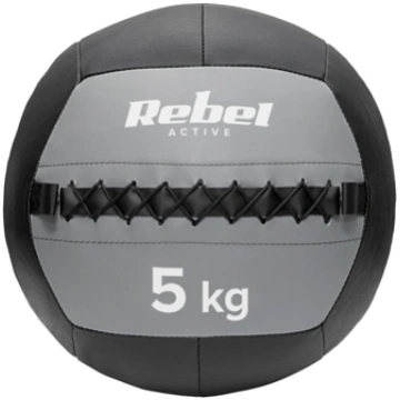 Medicīniskā bumba vingrošanai 5 kg REBEL ACTIVE 18