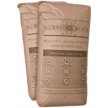 WERROWOOL ekovate (Celulozes vate) 15kg