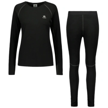 Alaska Superior Merino Ws Base Layer Set Black