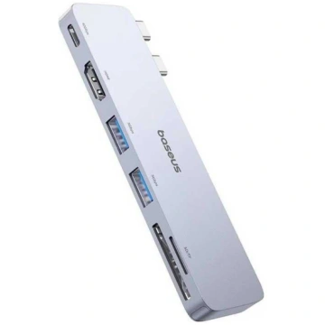 6in1 Baseus Ultra Joy 100W 1xUSB-C 2xUSB 1xHDMI SD
