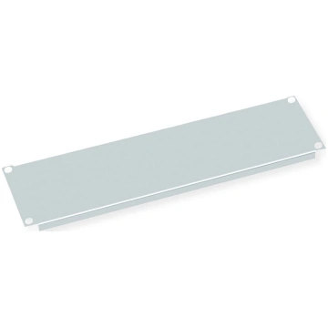 Value 19" Blank Panel, 3U, Metal, grey | 26.99.029