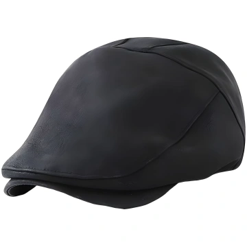 Vīriešu berete YA-26064 - Melna KP26064 IZMAEL
