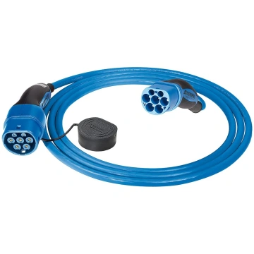 Mennekes charging cable mode 3 type 2 32A 3PH (blu