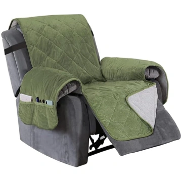 Sofa Cushion Cover for Recliner Velvet Winter Thic