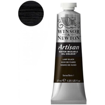 SmartMax Artisan water mix oil 37ml lamp black 337