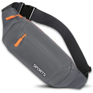 Unisex jostas soma sportiska pelēka – ūdensnecaurl
