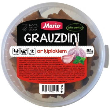 Ķiploku grauzdiņi, 650g - 450-16263 Mario