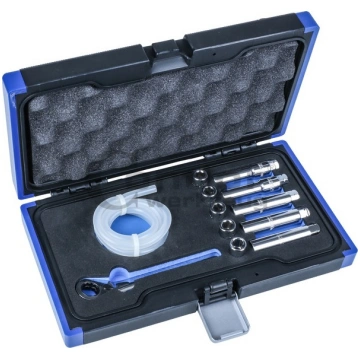 Bremžu sistēmas atgaisošanas instrumentu komplekts