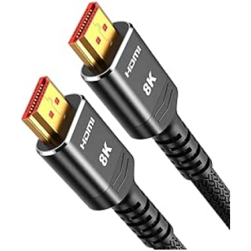 Highwings HDMI 2.1 Cable 3 Metre Certified, 10K 8K