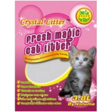 Crystal Litter silikona smiltis kaķu tualetei 3.8 