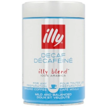 Bezkofeīna maltā kafija Illy Espresso Decaf, 250 g