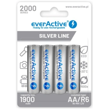 Rechargeable batteries everActive Ni-MH R6 AA 2000
