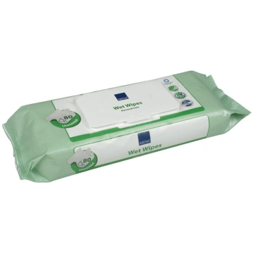 Mitrās salvetes Abena ar vāciņu, 80 gabali - 20 x 