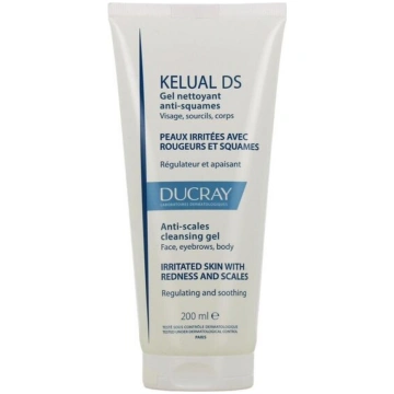 Attīrošs gels Ducray Kelual DS, 200 ml