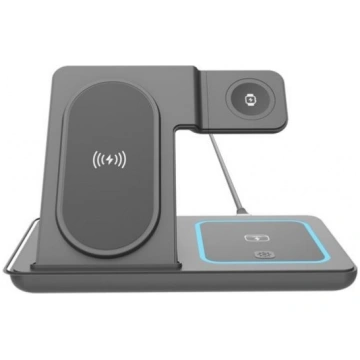Gembird TA-WPC31S-01-BK 3-in-1 foldable wireless c
