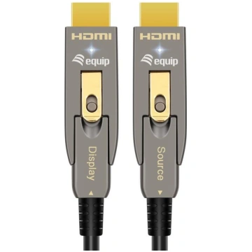Equip HDMI 2.1 Detachable Type D + A Active Optica