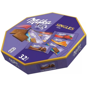 Šokolādes konfekšu izlase Milka Mix Single 138 g —