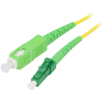 Fiber patch cord; OS2; LC/APC,SC/APC; 15m; 9/125um