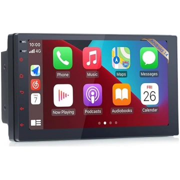 7 collu Android 12 auto radio ar navigāciju, 2 DIN
