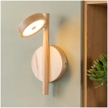 GOOD & MOJO LED sienas lampa Okinawa, dabiska, kon