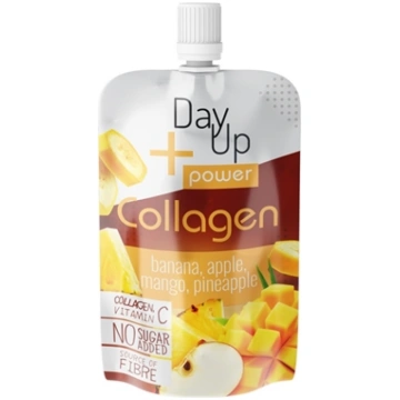 Augļu biezenis DAY UP Power Collagen, ar banānu un