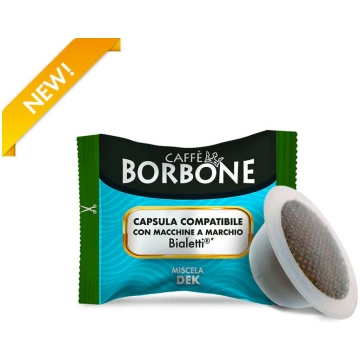 Capsule Borbone Dek compatibili BIALETTI