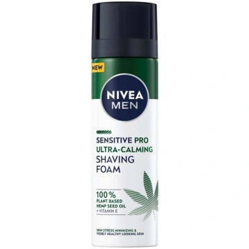 Skūšanās putas Nivea Sensitive Pro, 200 ml