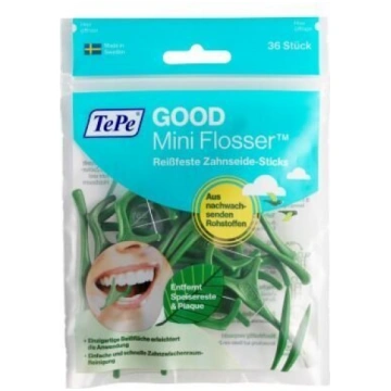 Zobu diegs TePe Mini Flosser N36