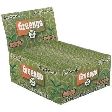 Lietots - Greengo Unbleached King Size Slim Hemp R