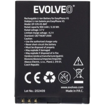 Evolveo Originální Baterijas 900 Mah Pro Easyphone