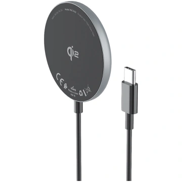 Wozinsky 15W Wireless Qi2 Inductive Charger - Blac