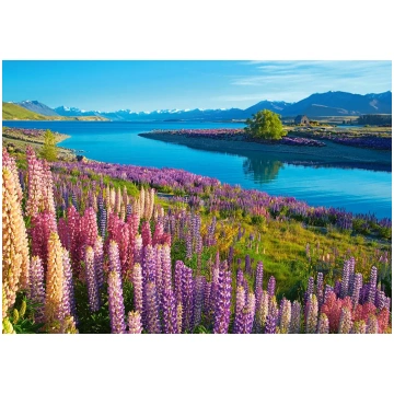 Puzzle Lake Tekapo, New Zealand Castorland