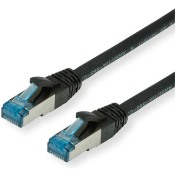Value S/FTP Patch Cord Cat.6A (Class EA), black, 0