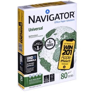 Biroja xerox papīrs universal premium navigator 82