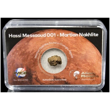 Alien Rocks Hassi Messaoud meteorīti < 0,1 grami 8