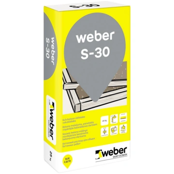 Ātri cietējošais betons/remontjava Weber S30 25kg