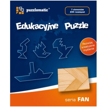 Big Fun Republic Edukacyjne Puzzle - seria Fan (14