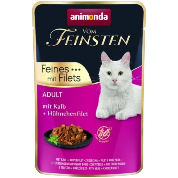 ANIMONDA Vom Feinsten Fines ar filetiem Pieaugušaj