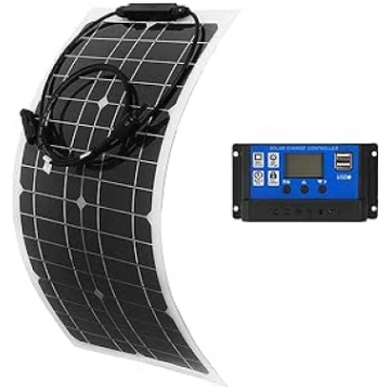 25 vatu 12 V elastīgs monokristālu saules bateriju