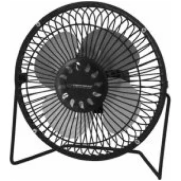 Esperanza EA149K Air fan USB connection Black vent