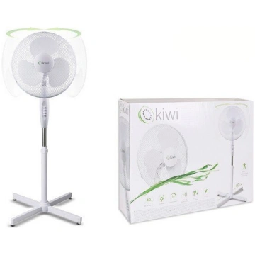 Grīdas ventilators - KIWI - Balts - 45 W - Ø 40 cm