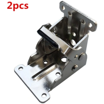 2pcs 90 Degree Folding Hinge Table Legs Brackets F