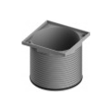 TECEdrainpoint S režģa rāmis, plastmasa, 100 mm, b