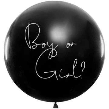 "Gender Reveal" Balons meitenītei, ar ROZĀ konfeti