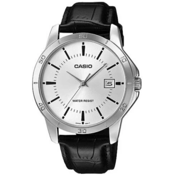 Vīriešu pulkstenis Casio ar melnu siksniņu un sudr