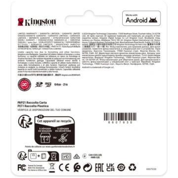 Kingston microSDXC Canvas Select Plus 1TB 150R Cla