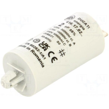 Capacitor: polypropylene | motors, run | 2uF | 425