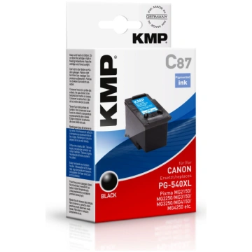 KMP Canon PG540XL melna tintes kārtridžs 600 S. C8